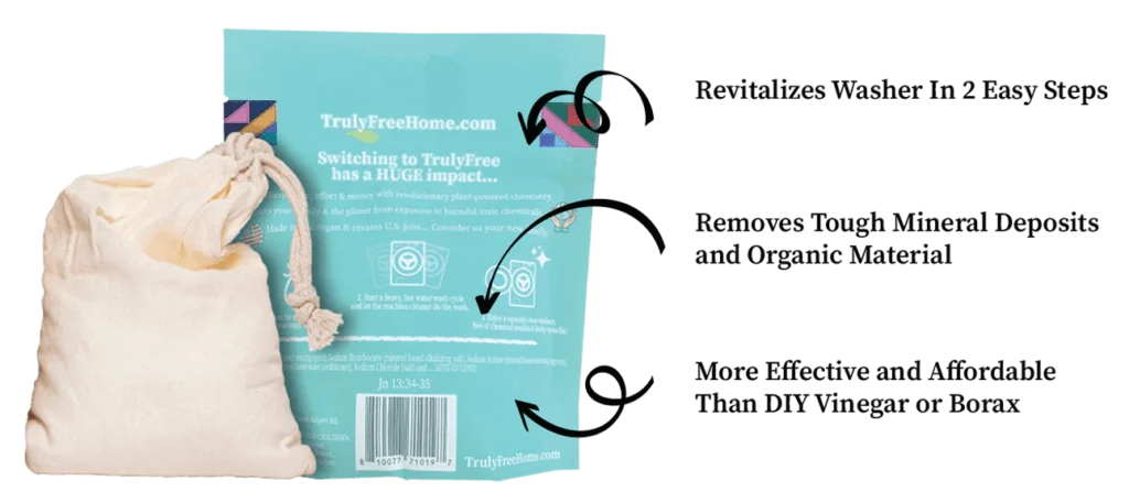 Trulyfree Laundry machine cleaner review 2022: you need to know about this non-toxic Laundry machine cleaner! 4 LMC USvTHEM back e1633720630531 1024x457 1