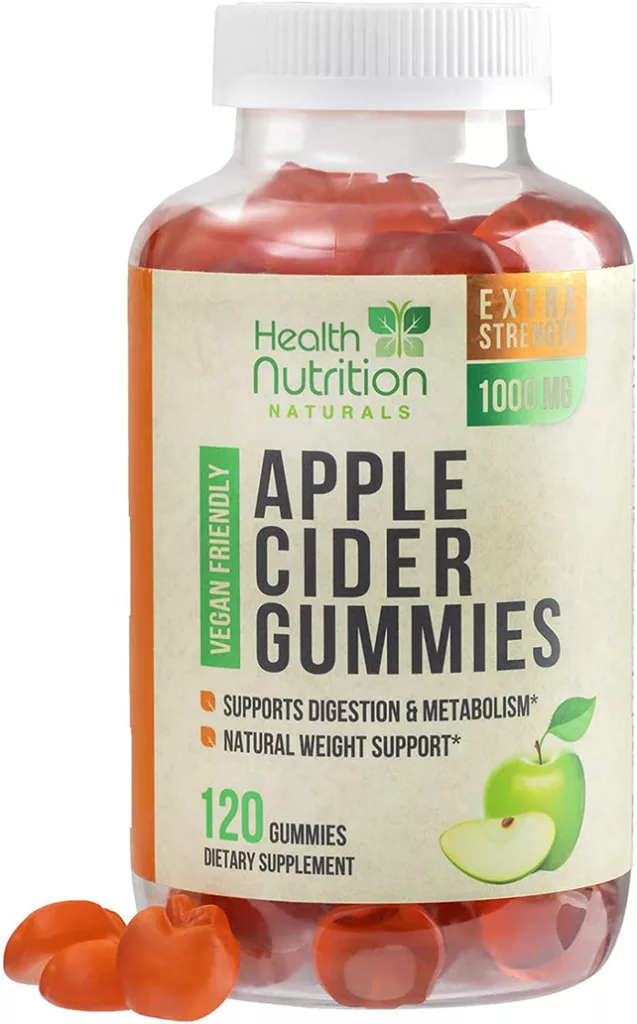 Health Nutrition Apple Cider Vinegar Gummies  