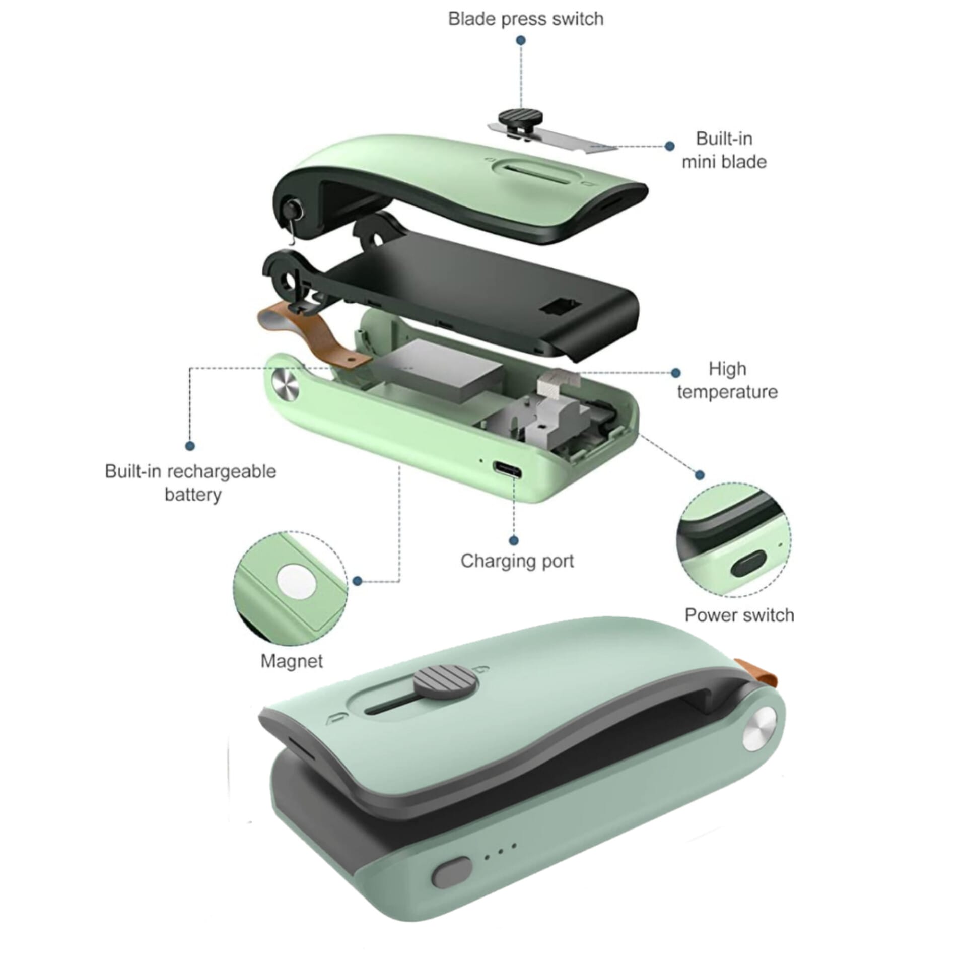Easy Sealer Reviews: The Best Portable 2 in 1 Food Sealing And Cut Solution 4 InShot 20250217 145819292