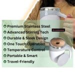 ThermoStorm Self-Stirring Mug Reviews: Your Go-To Cup for Effortless Mixing.