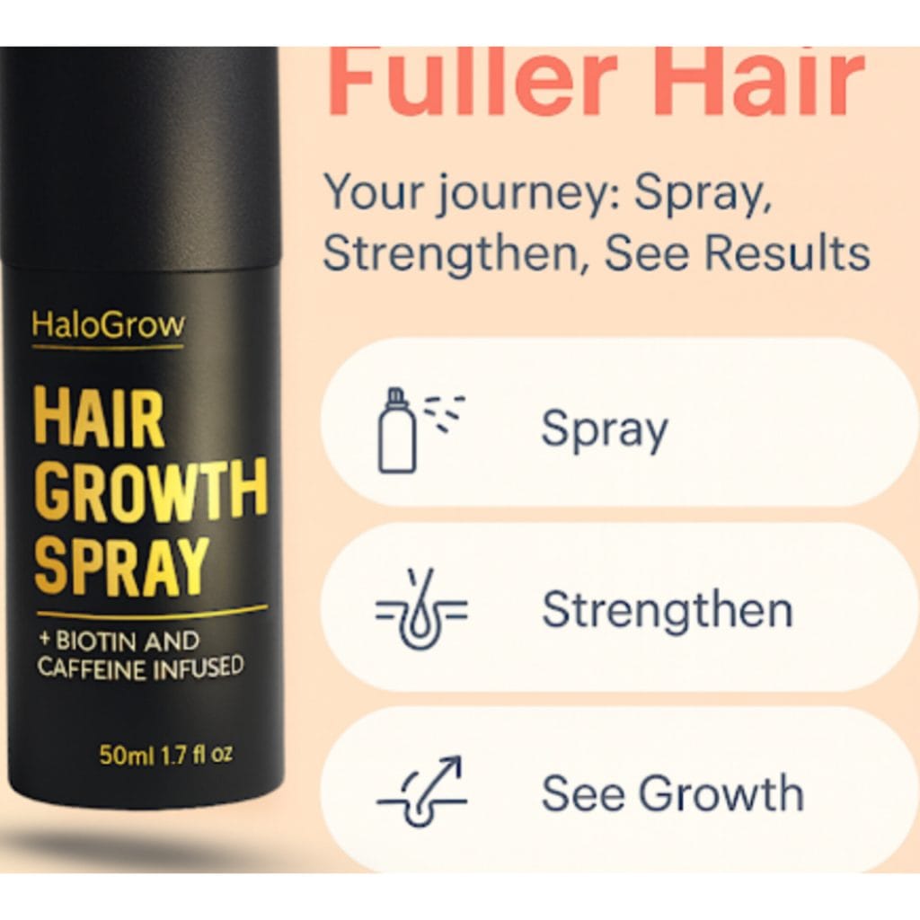 HaloGrow Hair Spray Review: Does HaloGrow Hair Growth Spray Work Or Just Online Hype? 4 InShot 20251003 064718093