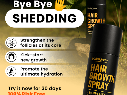HaloGrow Hair Spray Review: Does HaloGrow Hair Growth Spray Work Or Just Online Hype? 5 black 09