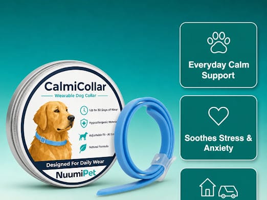 CalmiCollar Reviews: Don’t Spend a DIME on this Dog Calming Collar till you’ve read this. 5 CalmiCollar Dog Calming Collar
